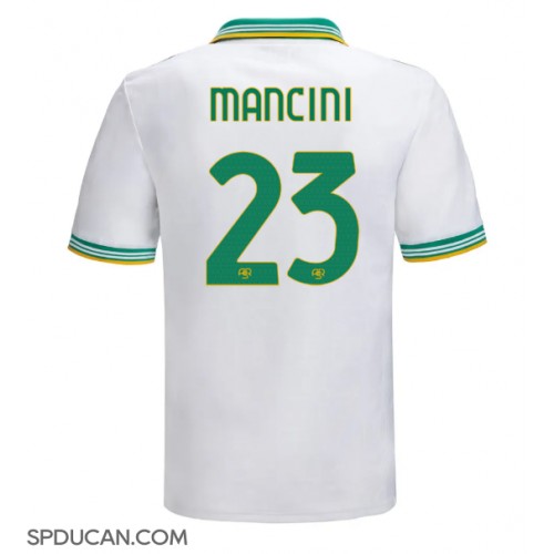 Muški Nogometni Dres AS Roma Gianluca Mancini #23 Rezervni 2025-26 Kratak Rukav